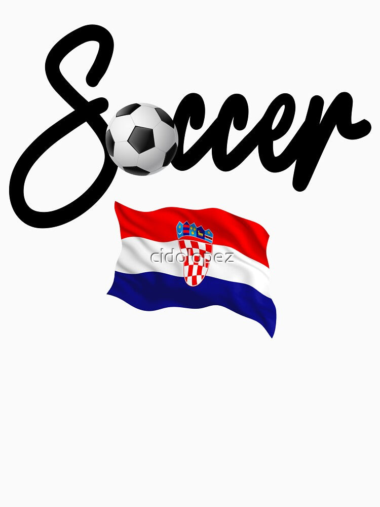 Croatia Soccer - Croatian Flag by cidolopez