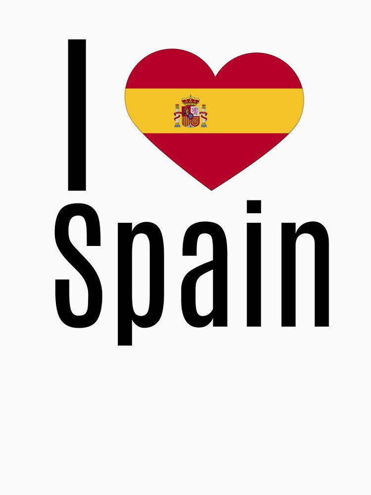 I love Spain – World Cup 2026 Football Fans Logo by topprinting