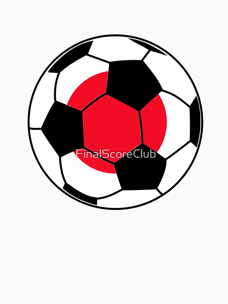 Japan Flag Soccer Ball by FinalScoreClub