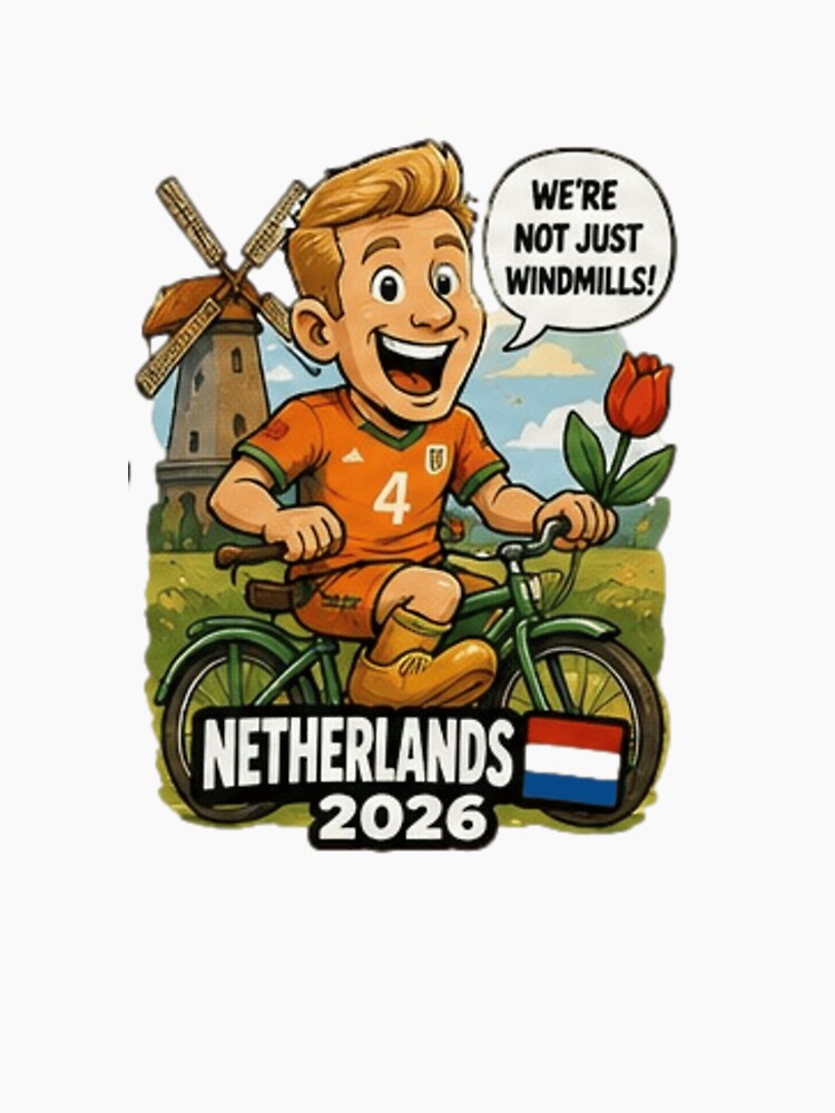 Netherlands 2026 Soccer Fan Sticker by Pixanova