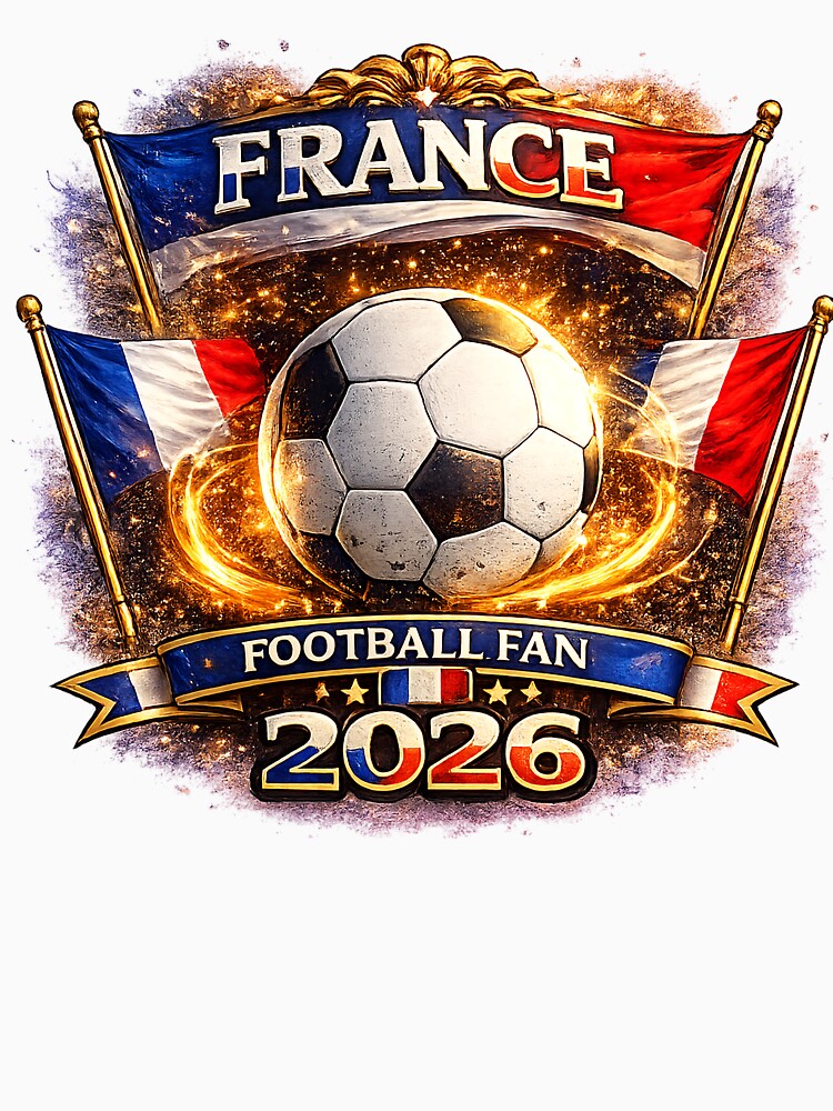 France Football Fan – Soccer Pride Design by lahmar-abbou