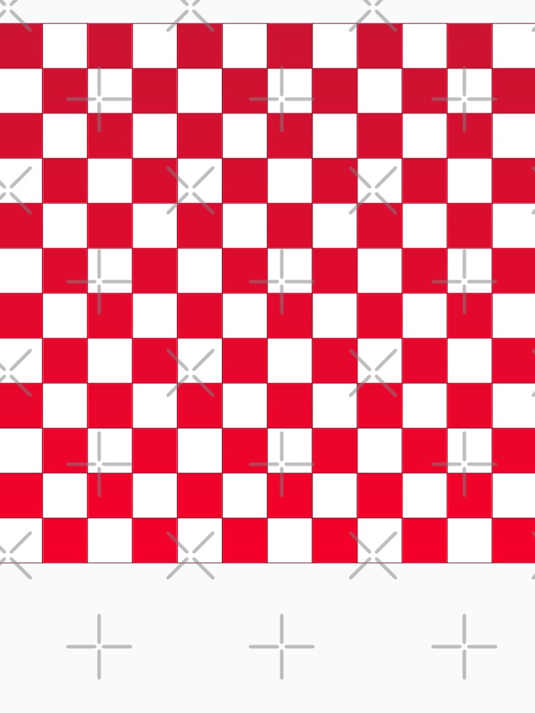 Checkered Croatia classic by oxoxoxo