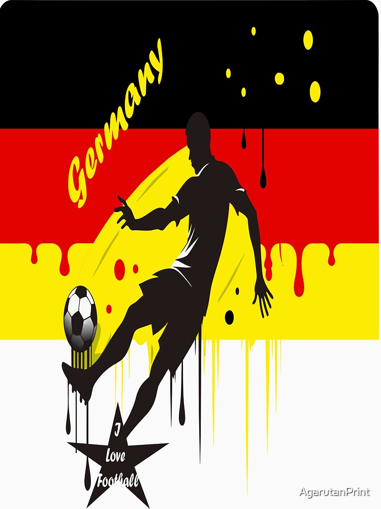 Germany: A Passion for Football by AgarutanPrint