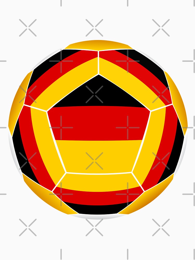 Ball with German flag by siloto
