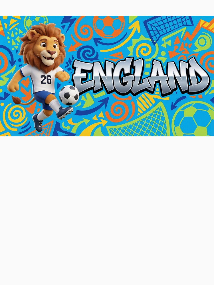World Cup 2026 England Soccer Team Fan Art by Jesús Iachini