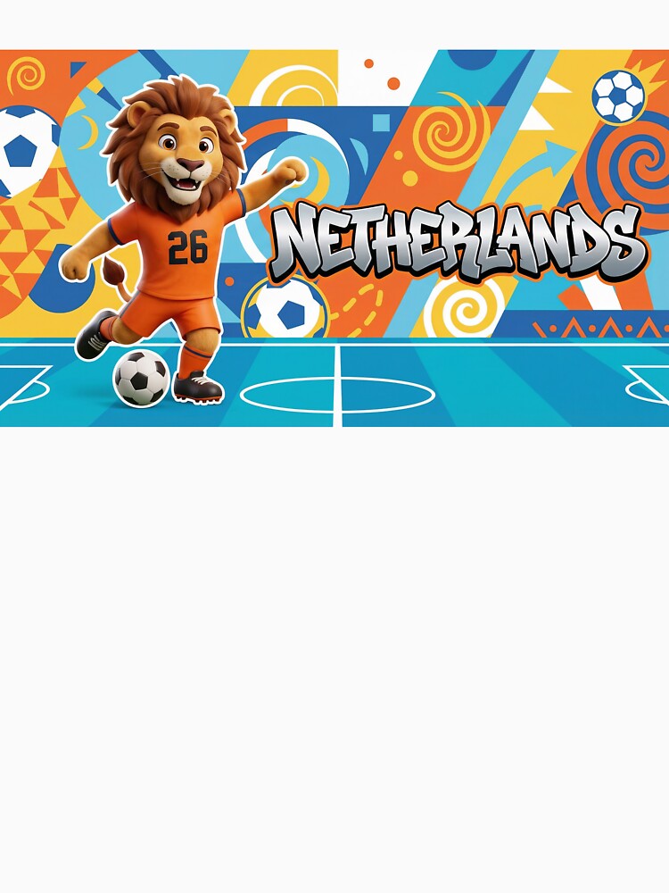 World Cup 2026 Netherlands Soccer Team Fan Art by Jesús Iachini