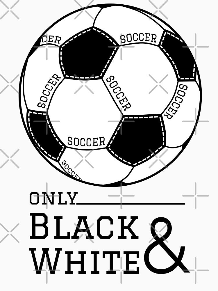 Soccer ball - black and white by ARTemyzz