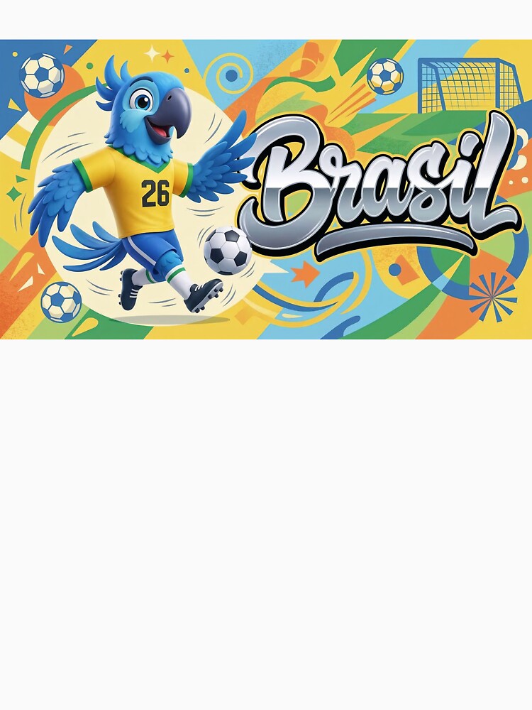 World Cup 2026 Brazil Soccer Team Fan Art by Jesús Iachini