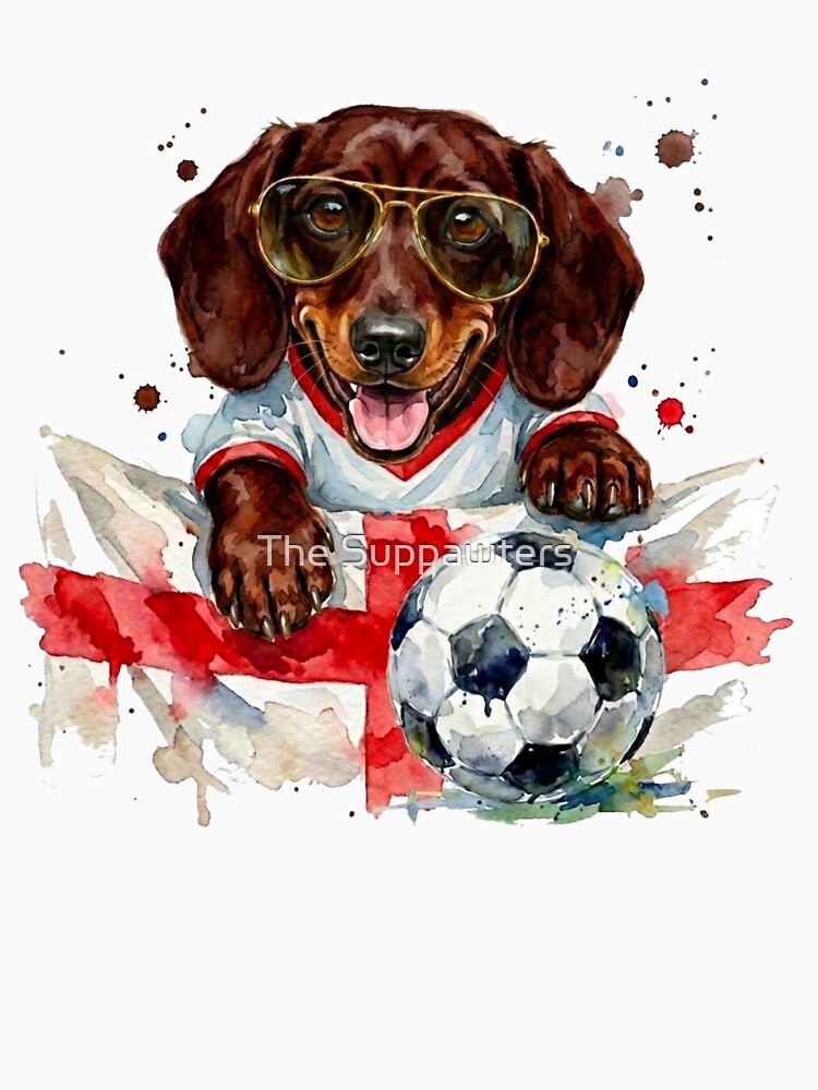 Dachshund World Cup England suppawter by The Suppawters