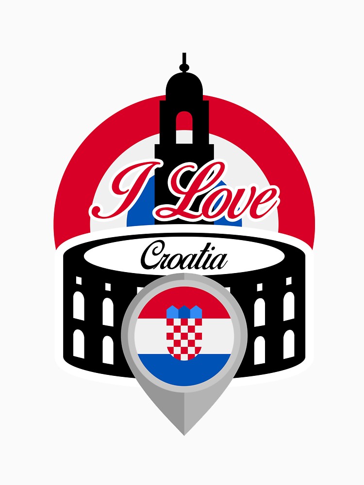 I love Croatia i love Croatia by horstdesigns
