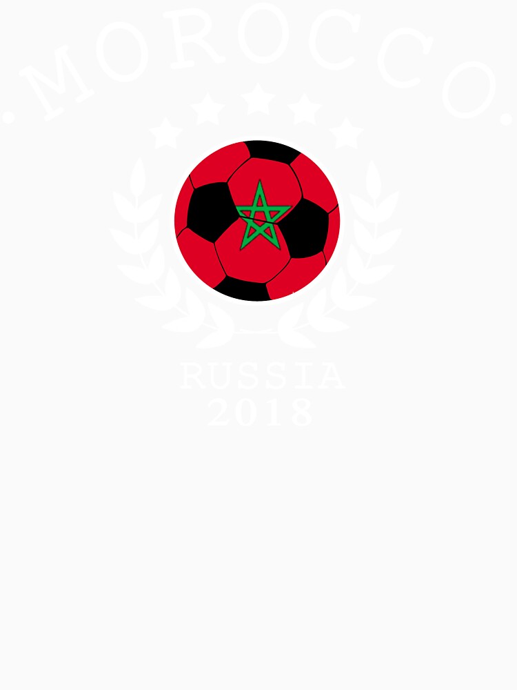 Morocco Soccer Tournament Russia  2018 T Football Fan by edinson753