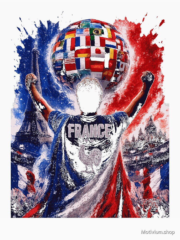 France Football Spirit by Motivium.shop