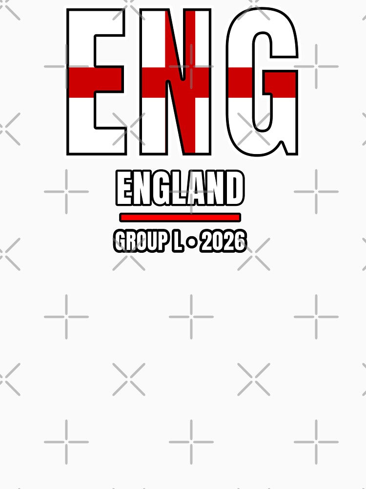 England 2026 Football Shirt | ENG England Soccer Fan Apparel | England National Team Supporter Tee | Football 2026 Gift by The Hairy Melon