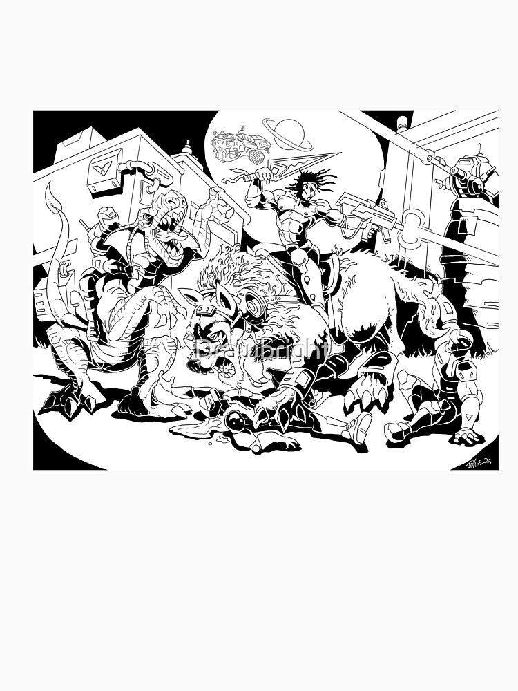 Battle for Nallath INK by Drawbright