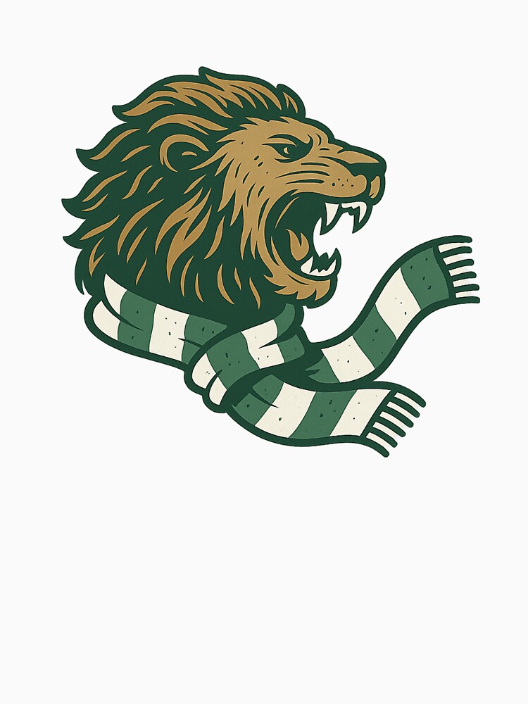 Sporting CP - Lion Scarf Sticker by Prime Prints