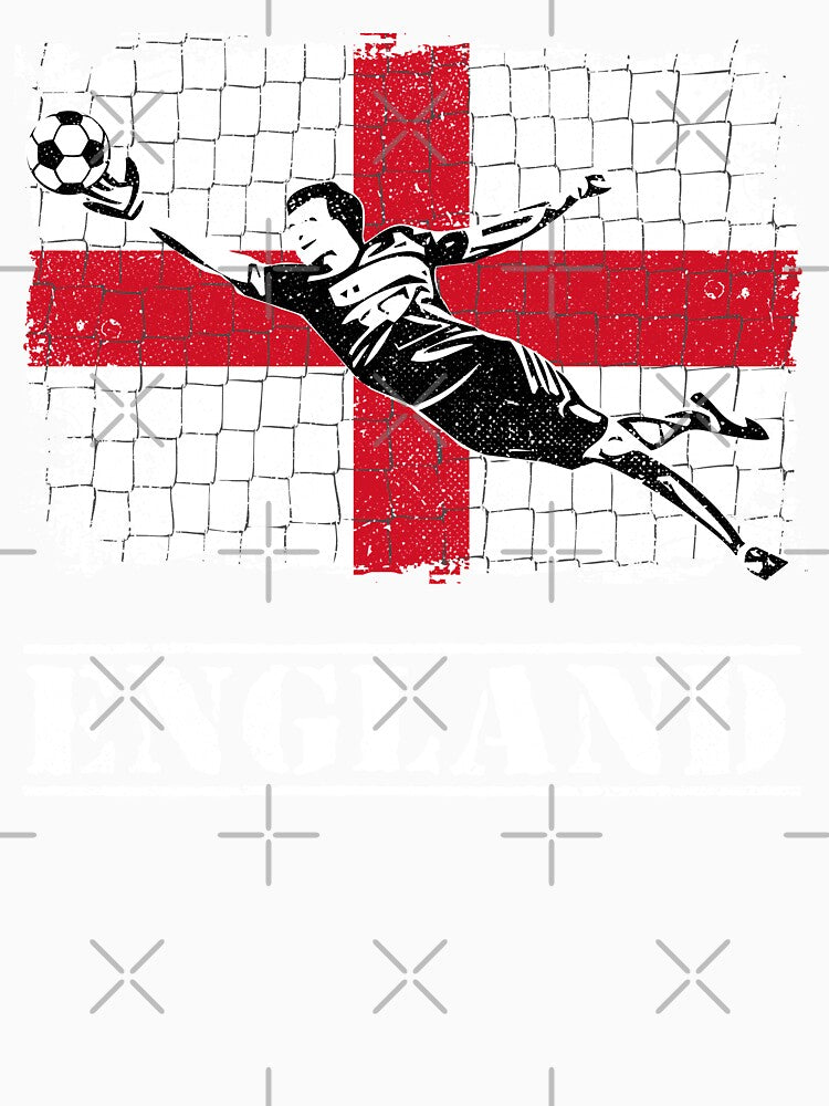 England Soccer Supporter Goalkeeper Shirt by zeno27