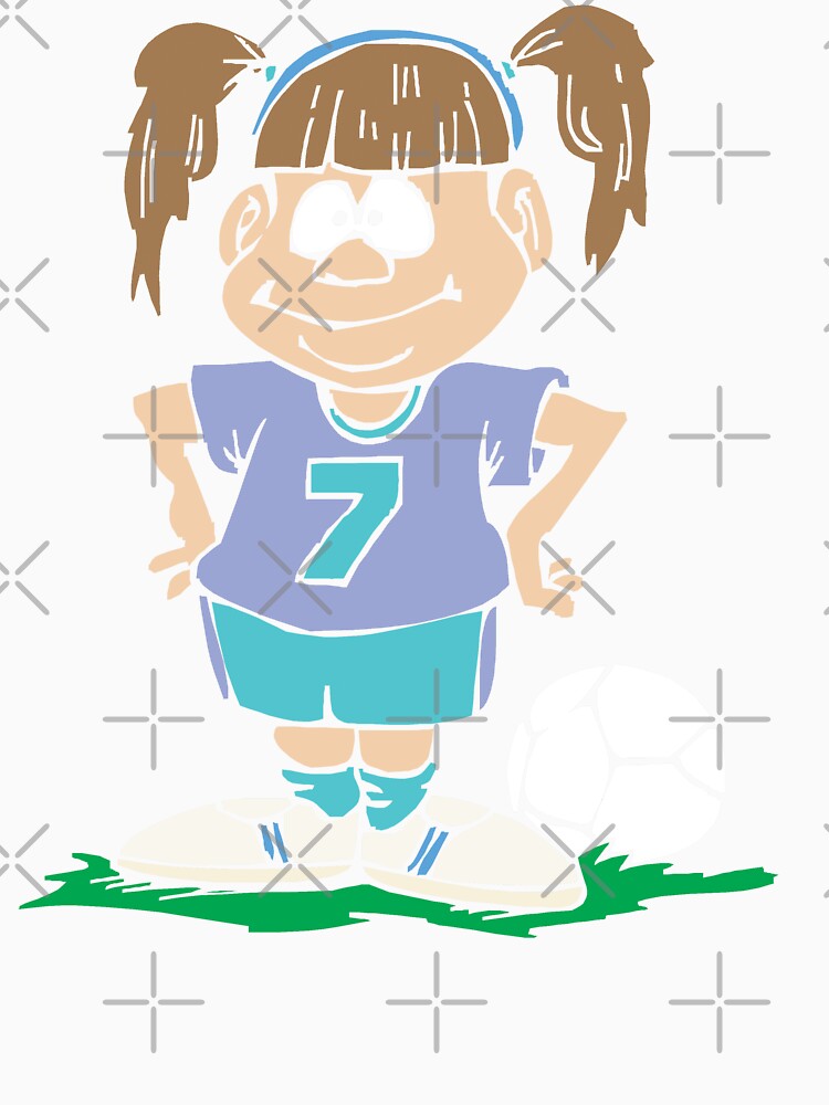 Girl's Soccer by SportsT-Shirts