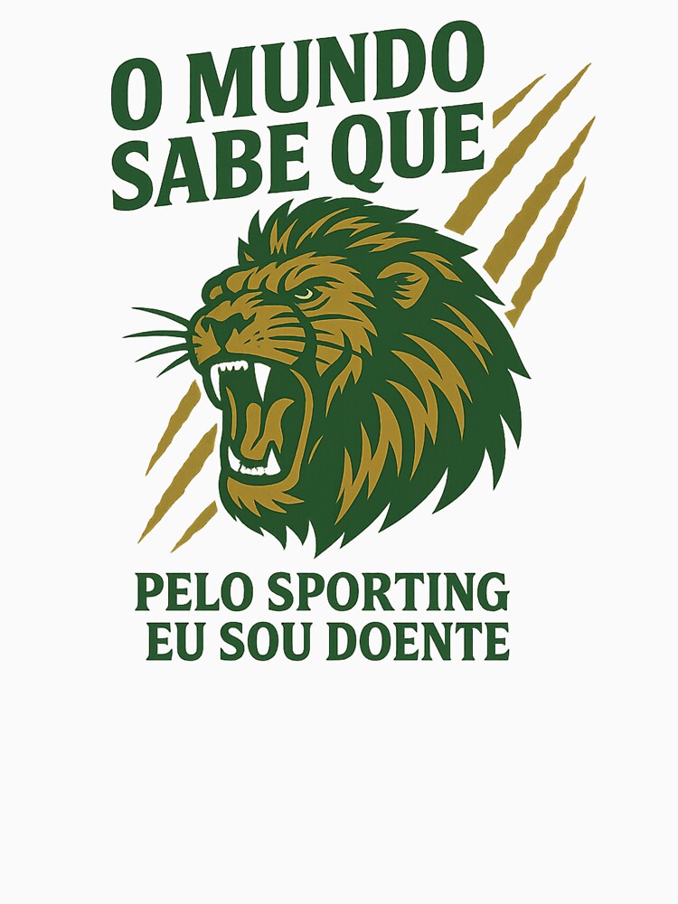O Mundo Sabe Que (Lion) by Prime Prints