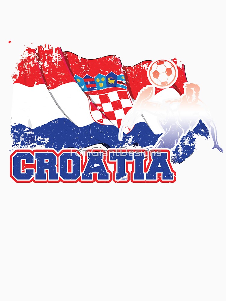 Football Soccer Croatia Flag by TomGiantDesigns