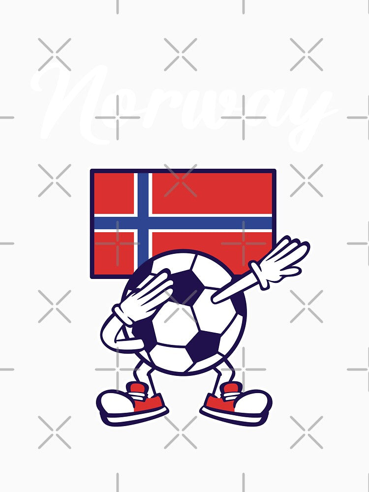 NORWAY - Dabbing Football Soccer Ball - NORWAY by Darling DeDe
