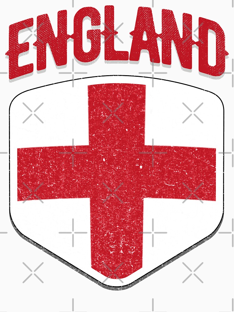 England National Flag World Sport Stadium Fans T Shirt Supporter Jersey Football Cup TShirt by screenworks
