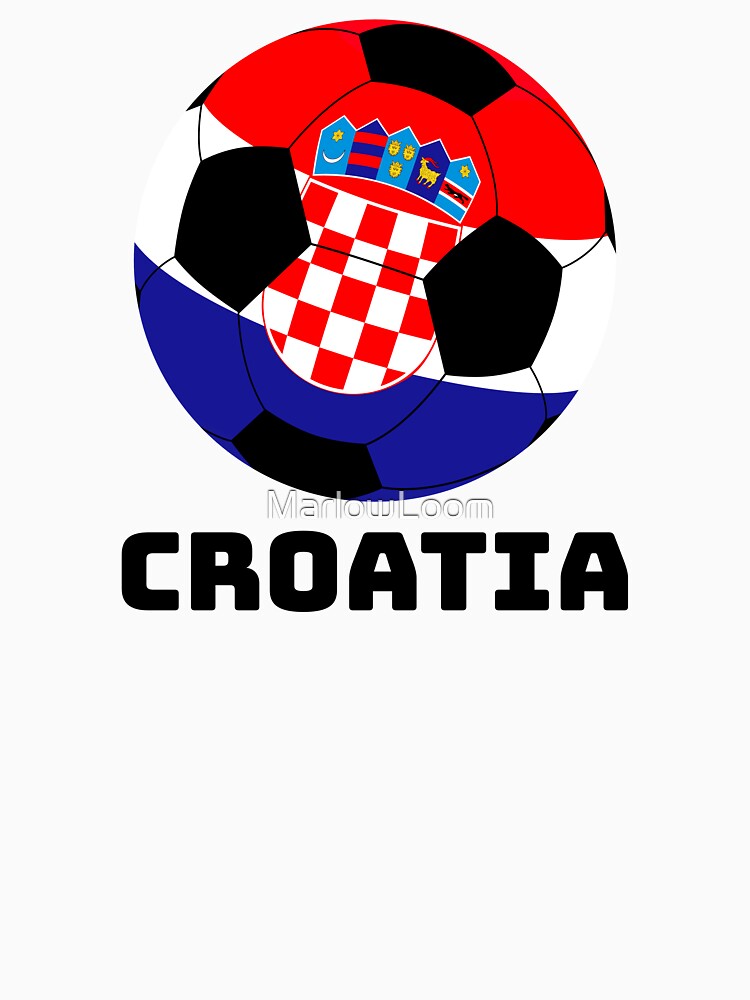 Croatia Football Croatia Gift Sport T-Shirt by MarlowLoom