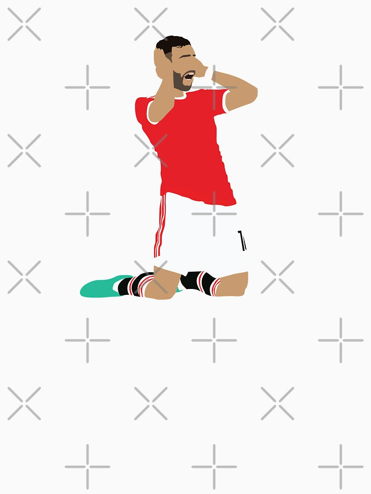 Bruno Fernandes Man Utd Celebration by Jackshun