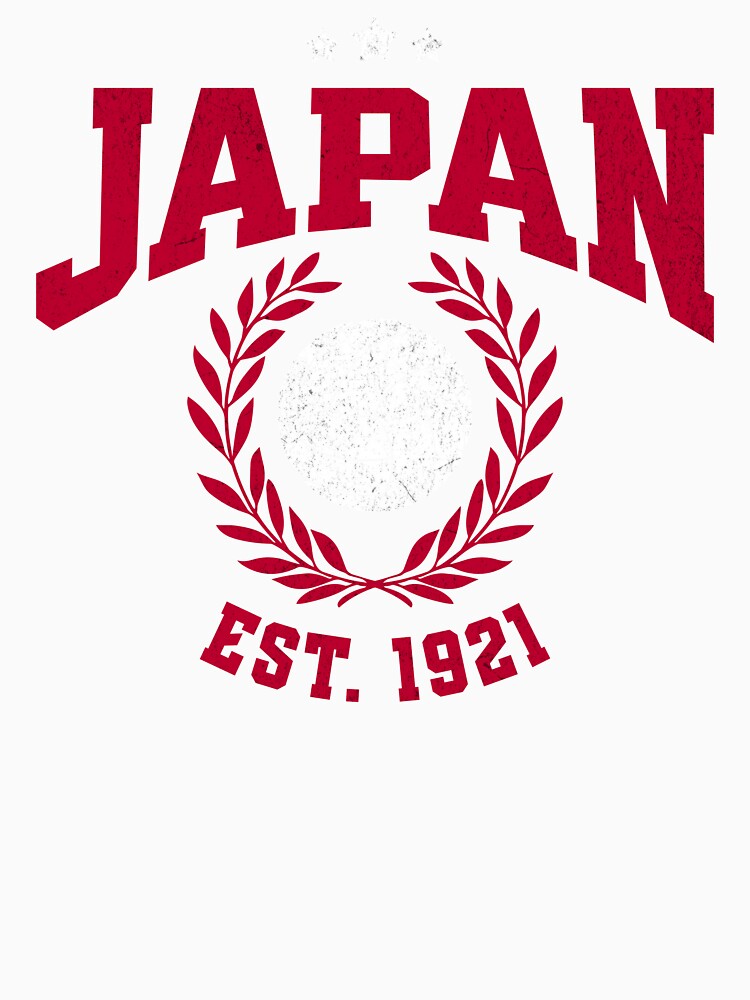 Japan Football - Vintage National Pride Varsity by NiceTeeClub