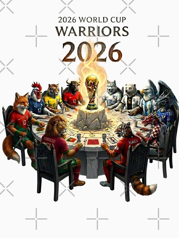 2026 World Cup Warriors — Animal Nations Fantasy Soccer Art by CosmicSplendor