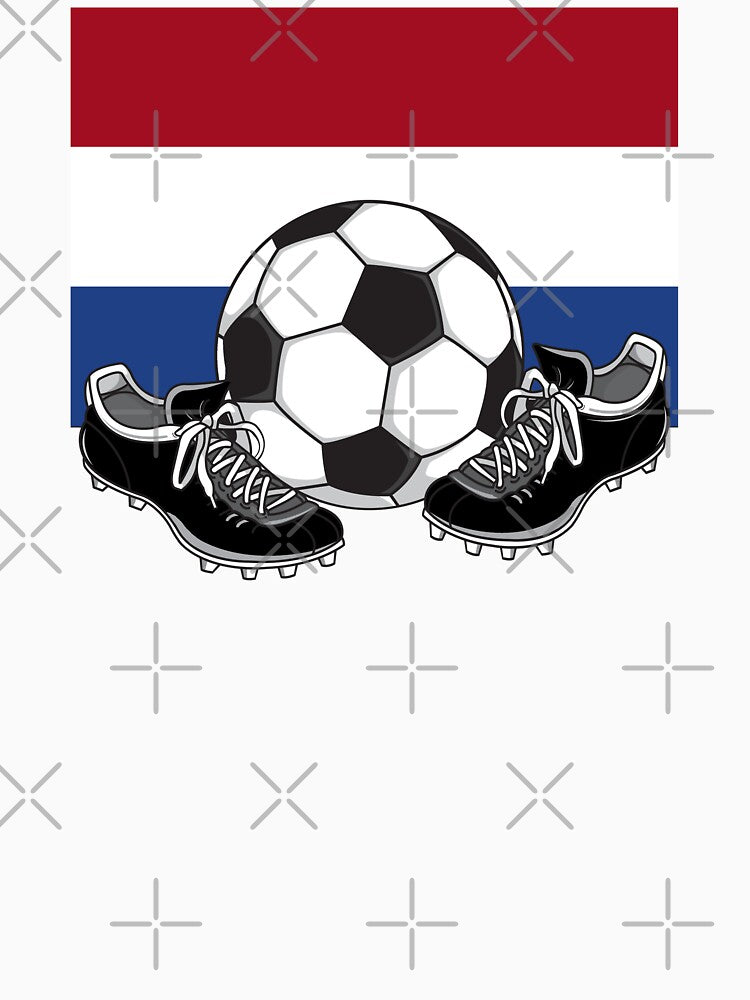 NETHERLANDS FOOTBALL SOCCER FLAG by SportsT-Shirts