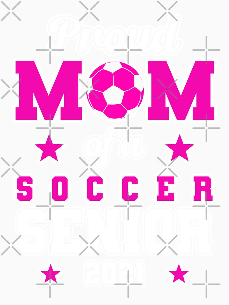 Proud Mom Of a Soccer Senior 2021, Volleyball Mom Funny Gift by Noahlaz