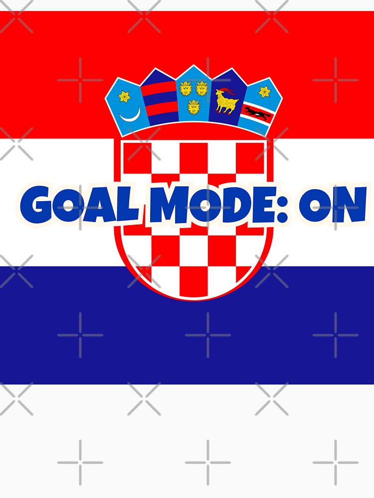 Croatia Soccer Fan Design – GOALMODE: ON Football Collection by LovelyHappyGift