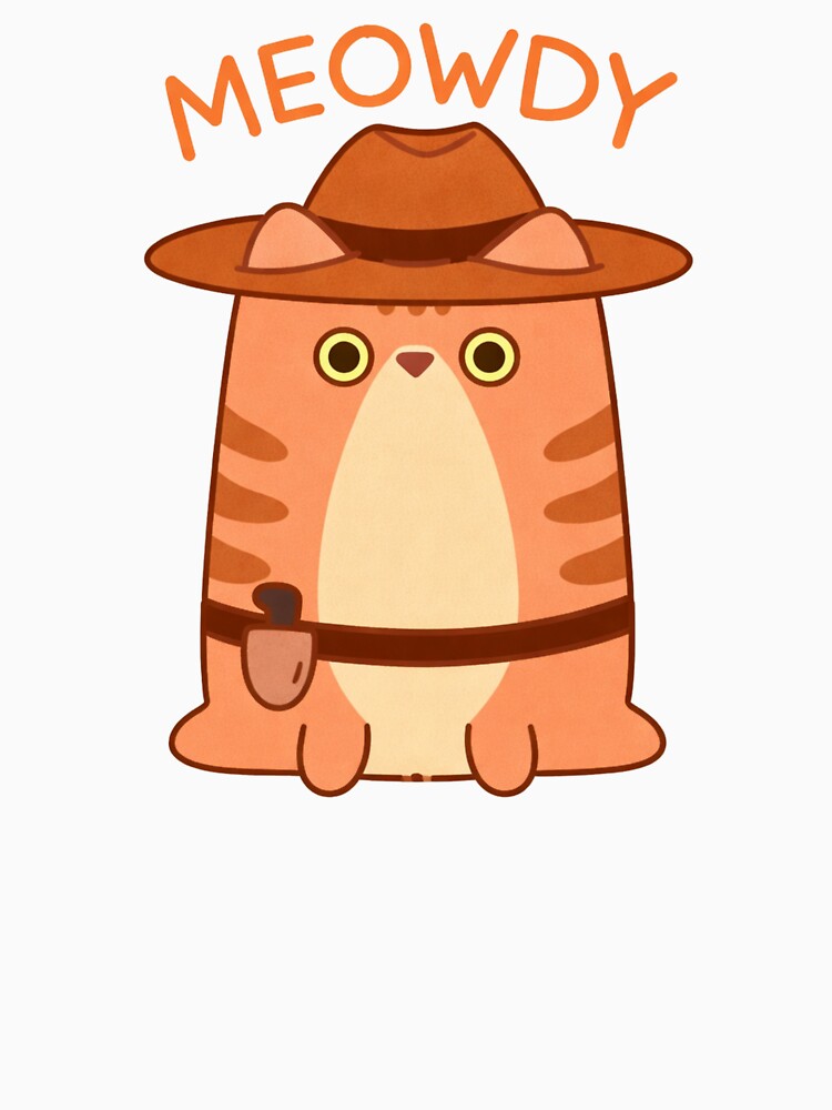 Meowdy Cowboy Cat by raccoon2opossum