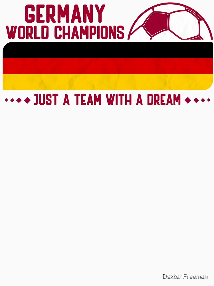 Germany Soccer Team for Soccer Lovers and Football Fans by Dexter Freeman