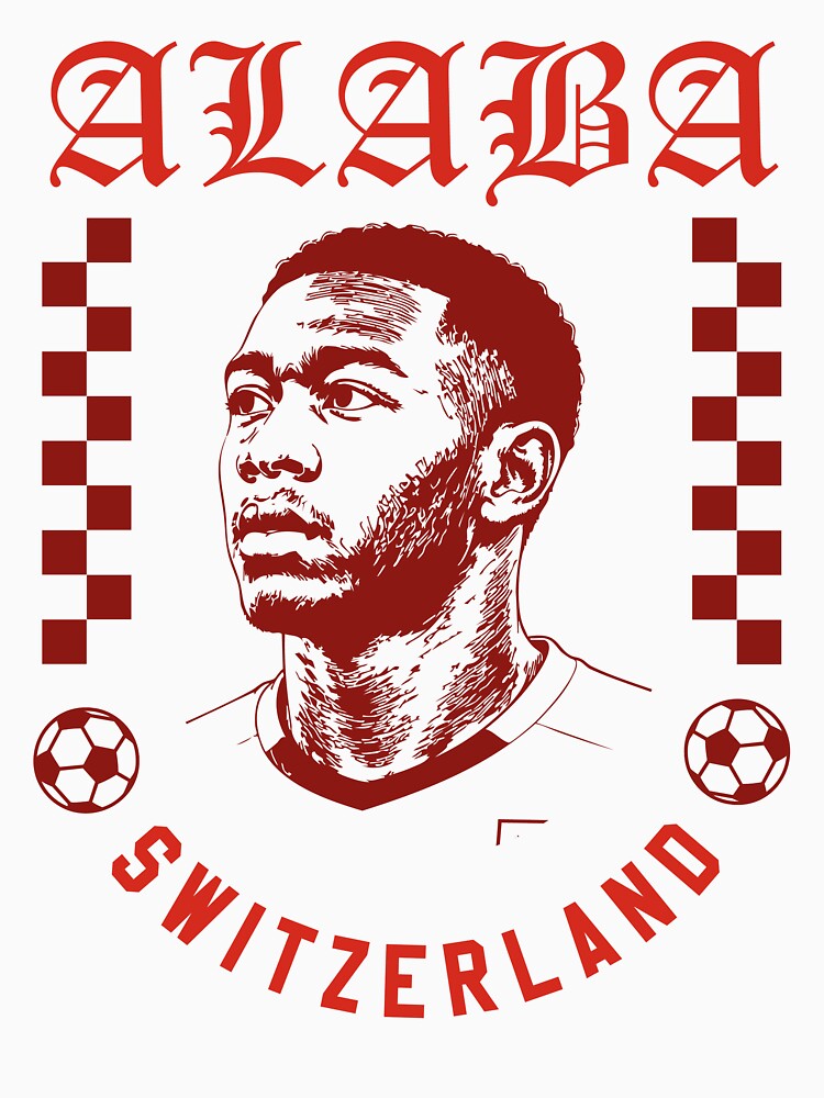 Alaba Switzerland Soccer Legend Vintage Football Fan Shirt by Tattee