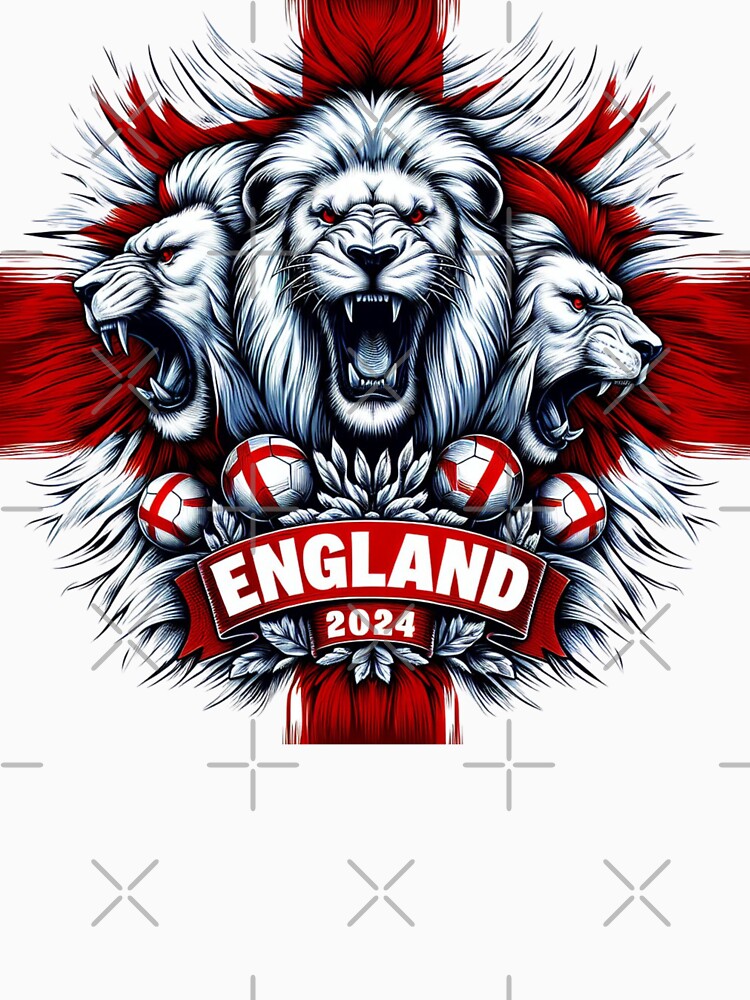 England 2024 soccer football supporter United Kingdom Football Fan by MERCH HQ