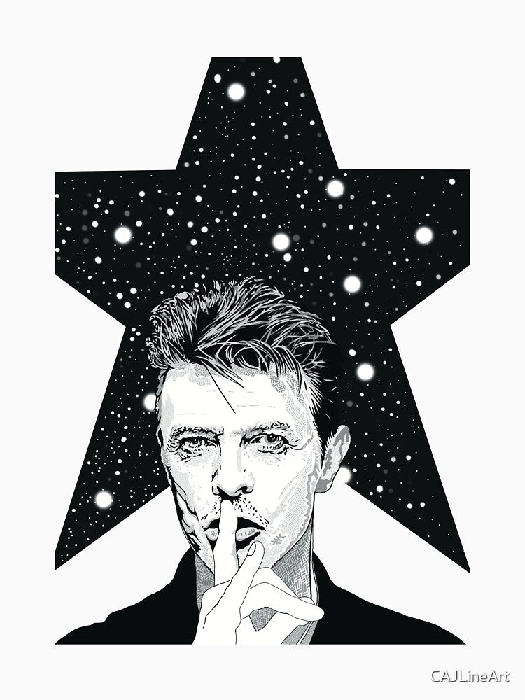 David Bowie - Blackstar Gone by CAJLineArt