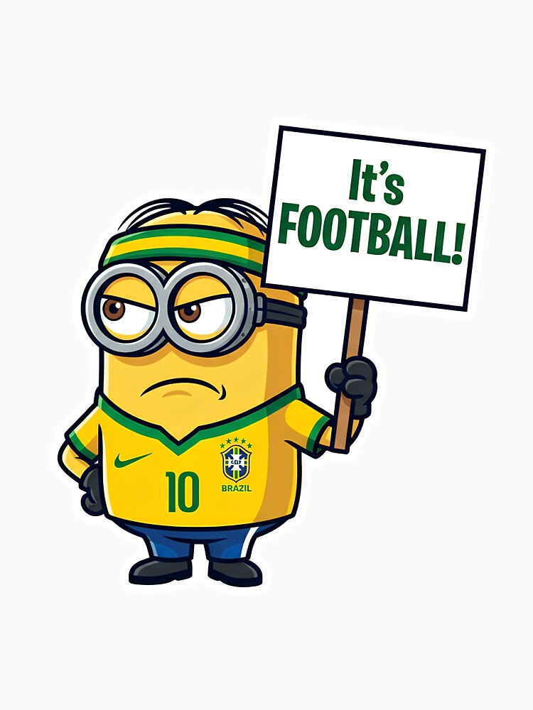 It's Football! - Funny Brazil Soccer Meme (Soccer v Football) v2 by OnurDown