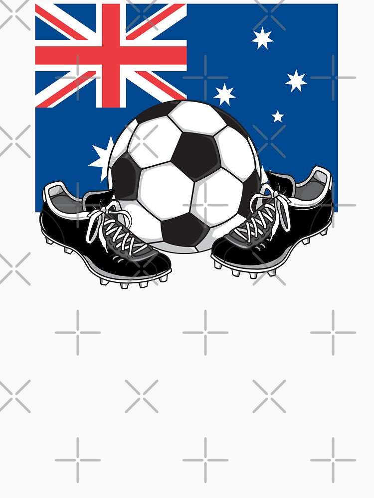 AUSTRALIA FOOTBALL AUSTRALIAN SOCCER FLAG by SportsT-Shirts