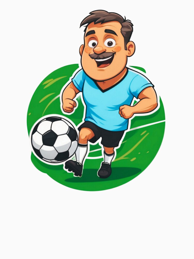Soccer Dad in Action Sticker by minimalizy
