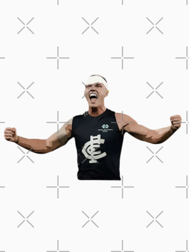 Patty Cripps Blues Goal Celebration by ijdesigns