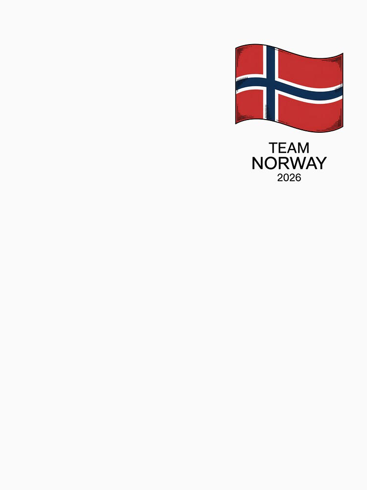Team Norway 2026  Soccer Fan T-Shirt V15 by DBWStudios
