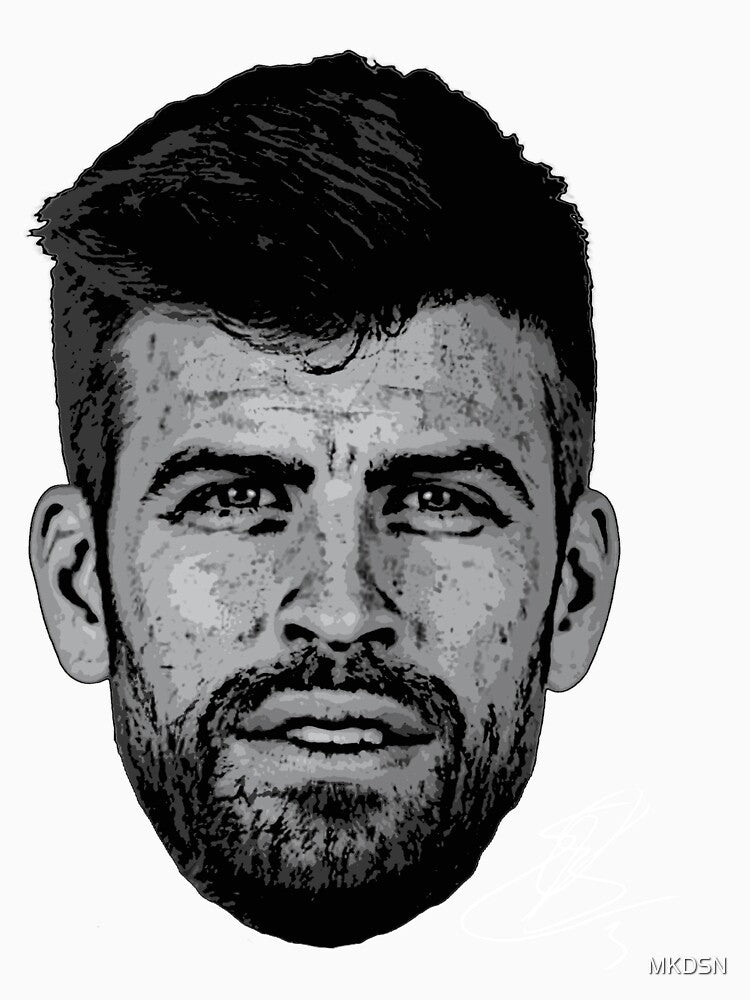 Gerard Piqué Signed by MKDSN