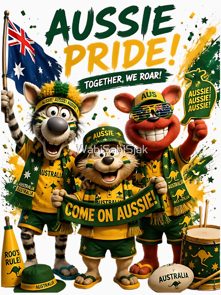 Come On Aussie – Australia World Cup 2026 Fans by WabiSabiSjak