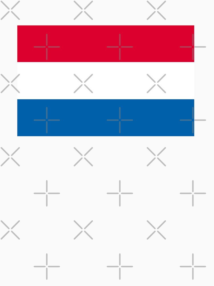 Netherlands Flag – Red White Blue by RachelMacht