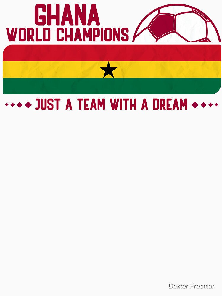 Ghana Soccer Team for Soccer Lovers and Football Fans by Dexter Freeman