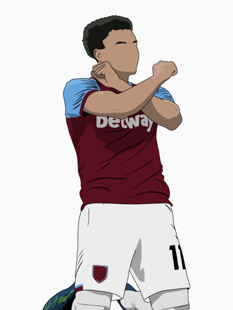Jesse Lingard West Ham Goal Celebration Essential Copy by TylorHernandez