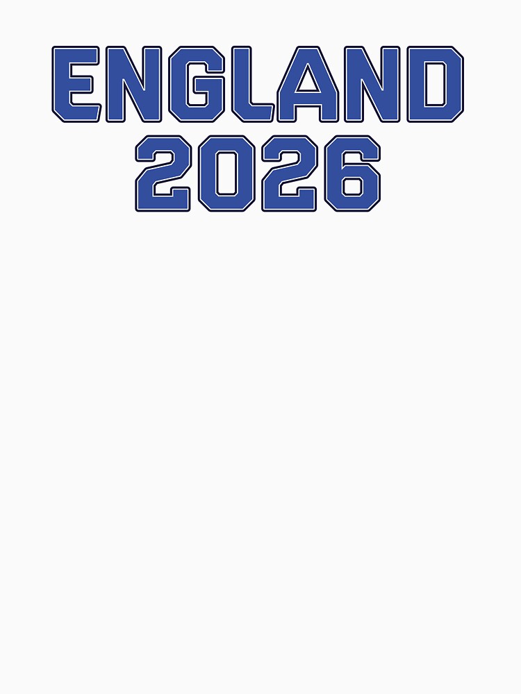 England 2026 World Cup (Blue with White & Navy Outline) by STUDIO-72