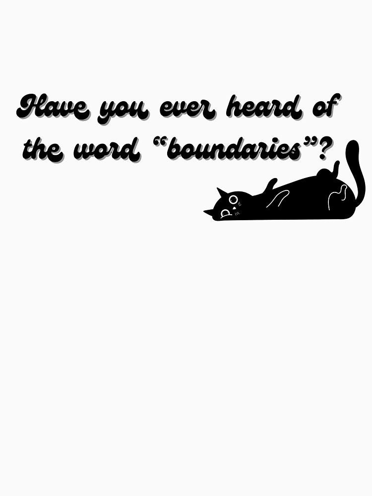 Cat Boundaries Design by half-sassed
