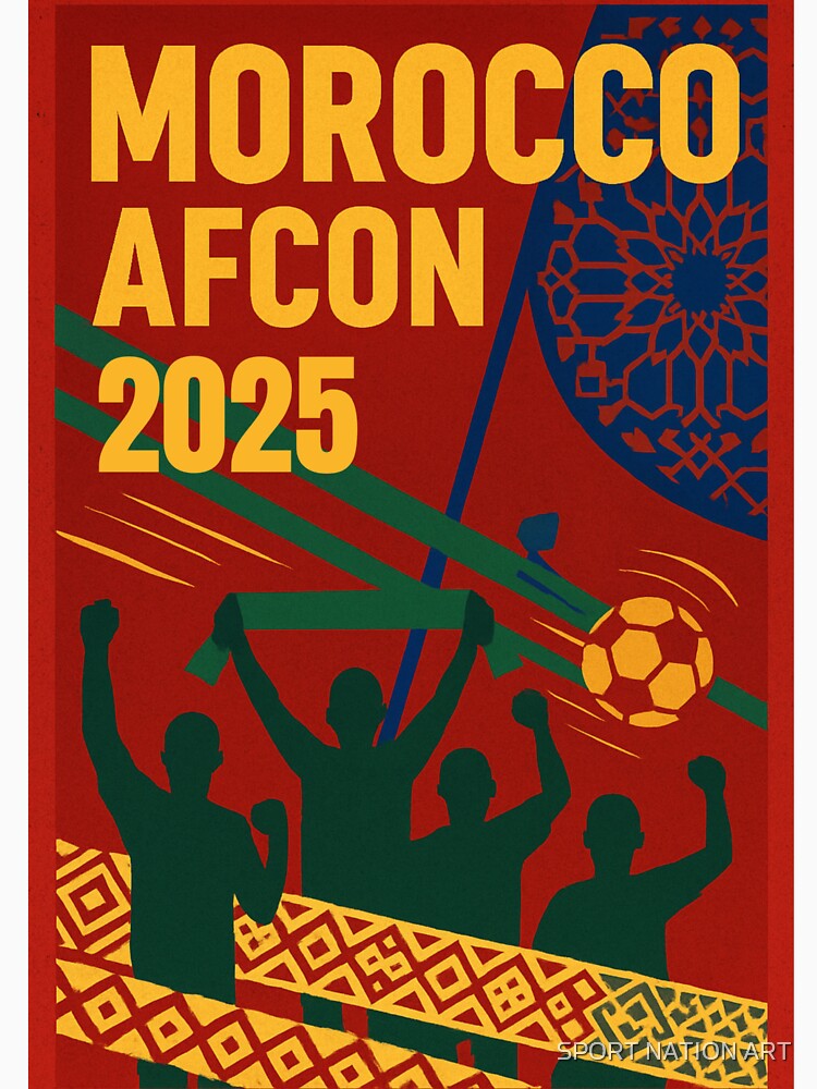 Morocco Afcon 2025 by SPORT NATION ART